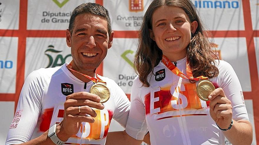 Triple corona para Estíbaliz Sagardoy en ciclismo de montaña