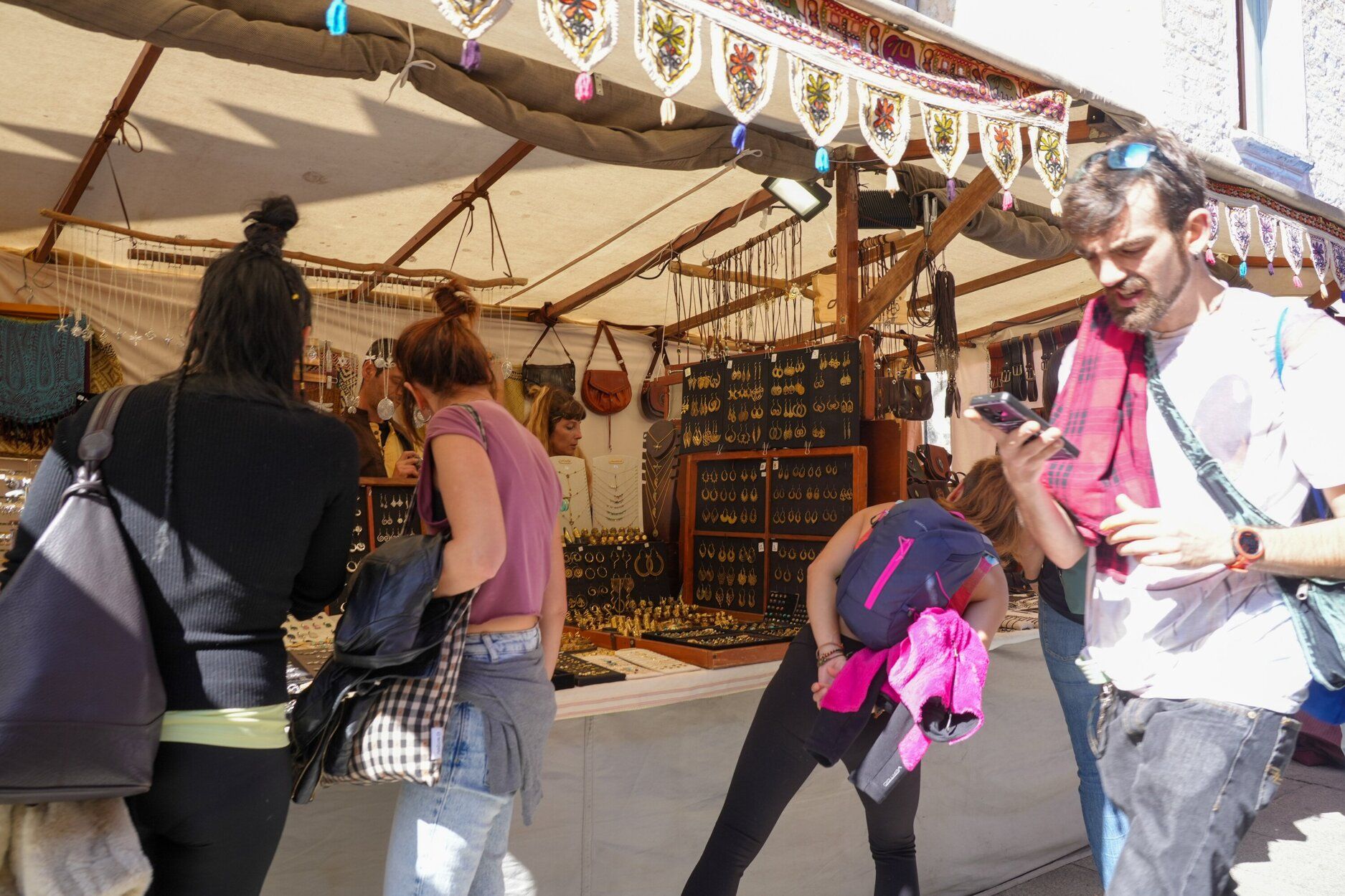 En imágenes: Segunda jornada del XXII Mercado Medieval de Vitoria
