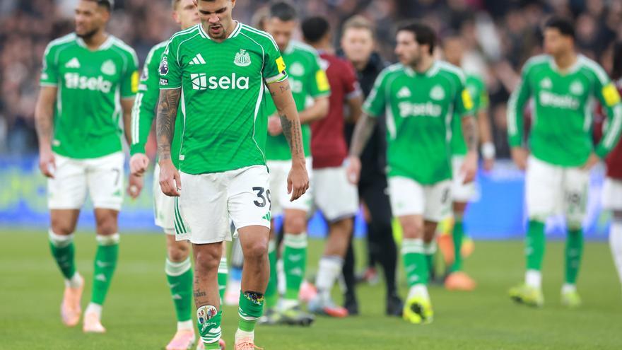 El Newcastle pincha antes de recibir al Athletic