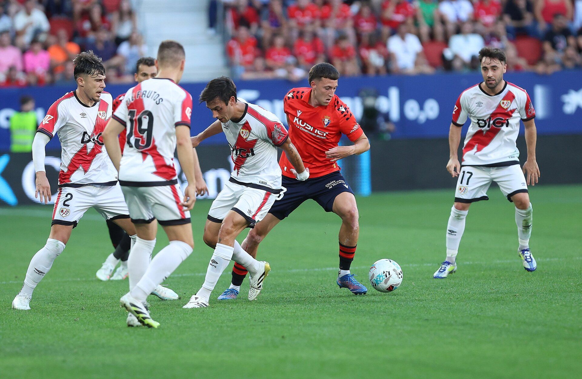 Mejores imágenes del Osasuna-Rayo