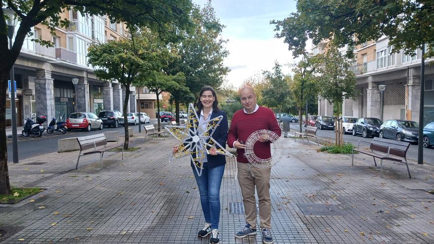 La iluminación navideña de Irun llegará a nuevos barrios