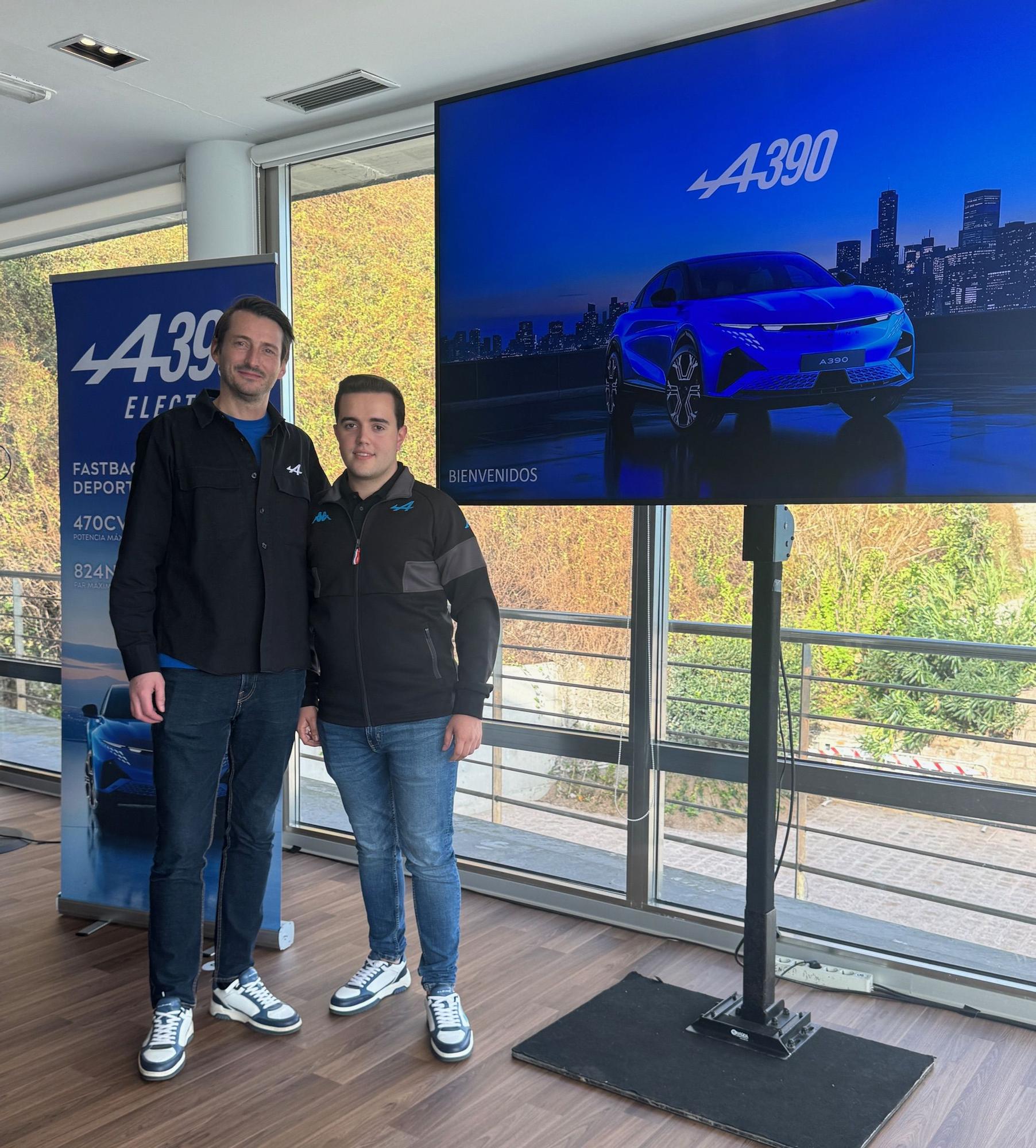 La llegada de Alpine a Donostia