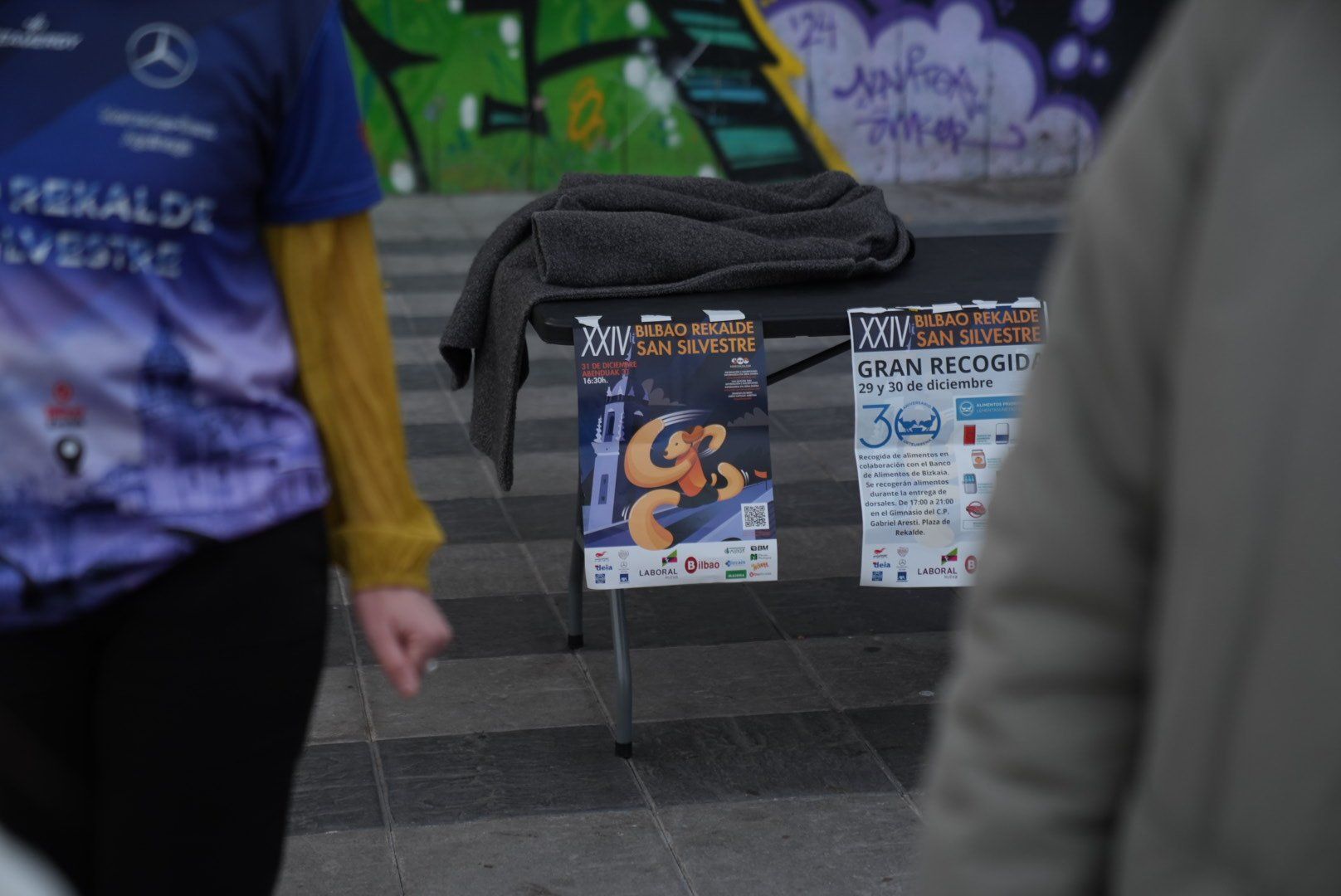 Presentación de la San Silvestre Bilbaina en la plaza de Rekalde