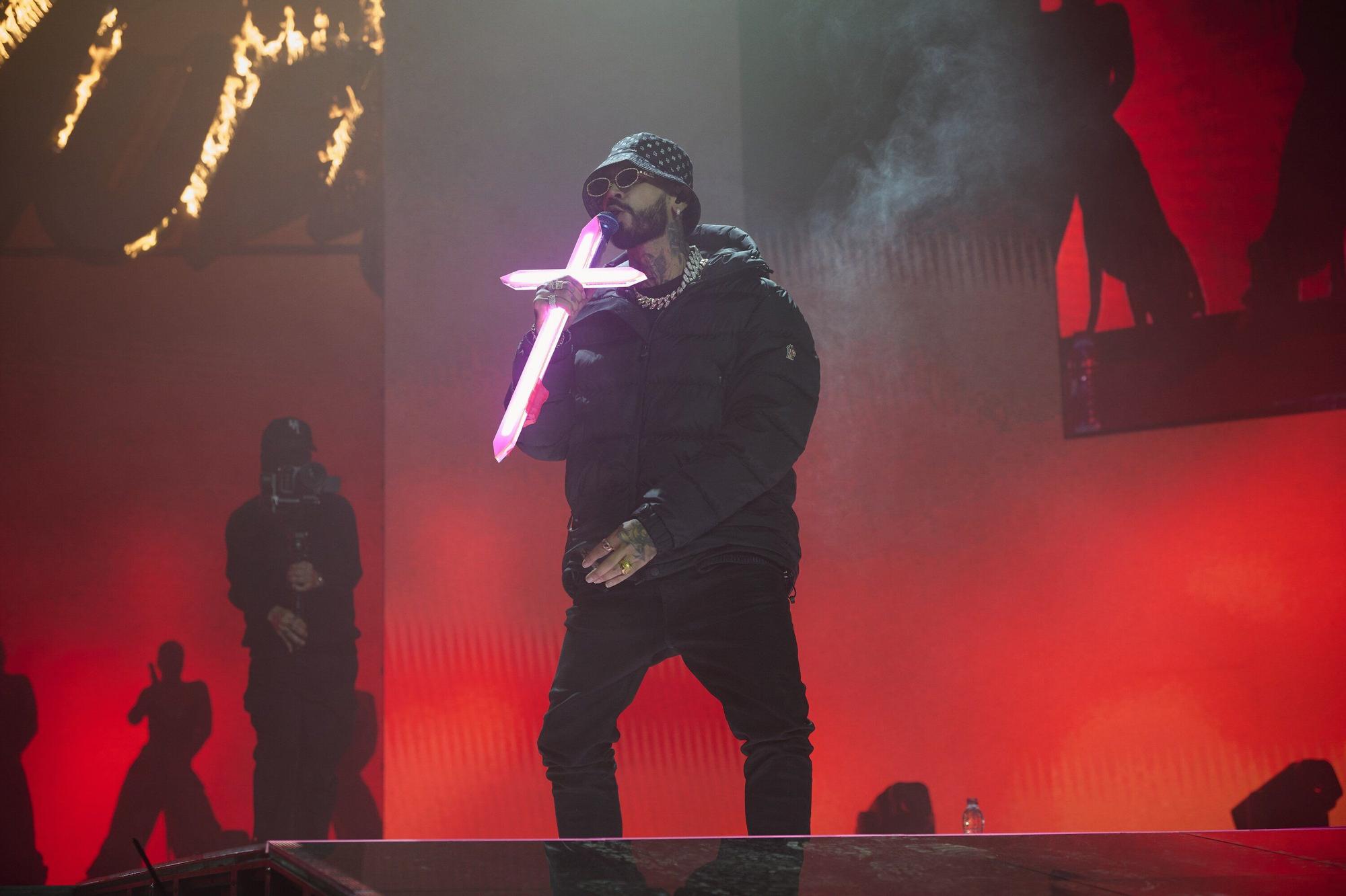 Fotos del concierto de Anuel AA en el Navarra Arena