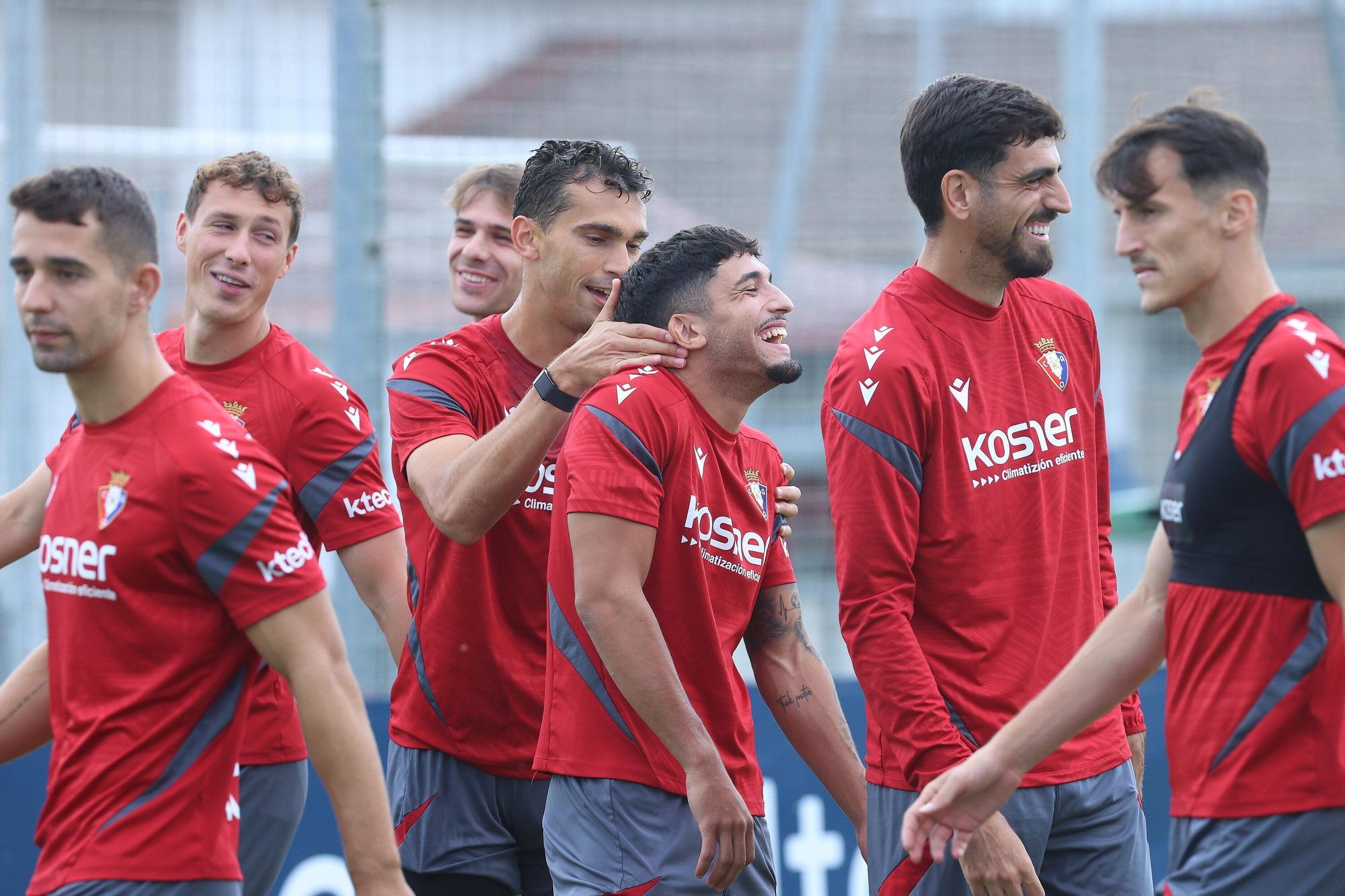 Entrenamiento de Osasuna (27/08/2025)