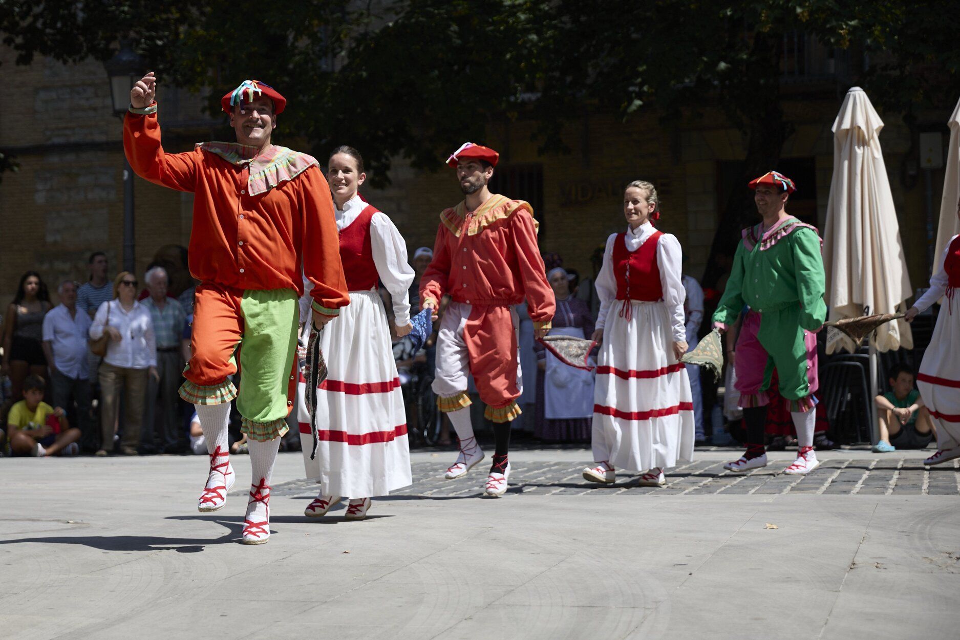 Fotos del chupinazo de las fiestas de San Lorenzo