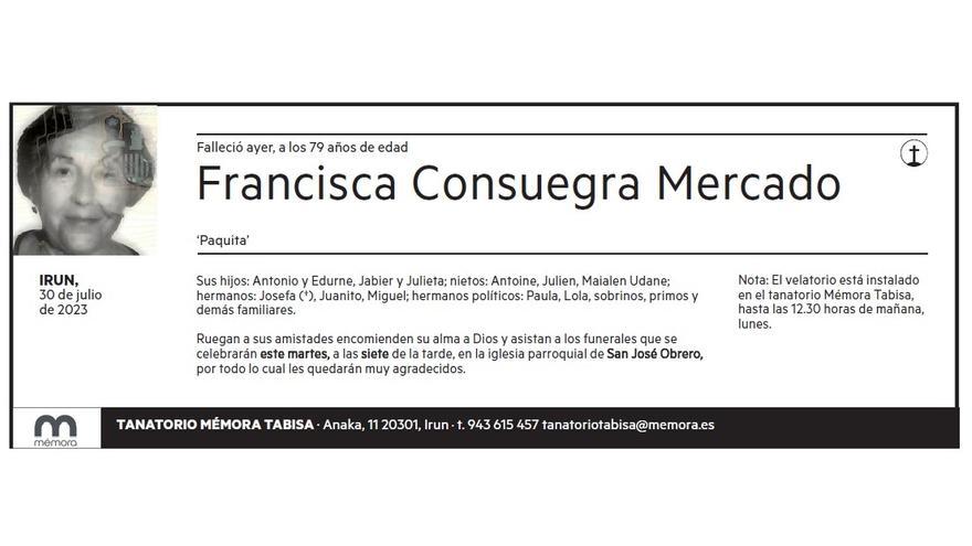 Francisca Consuegra Mercado
