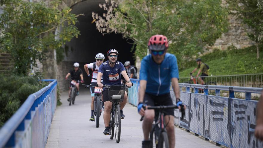 Fotos de la tercera edición de la Marcha Cicloturista Plazaola Ziklotur 2026