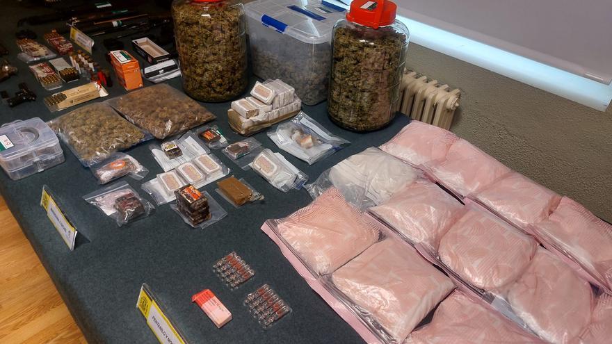 Dieciséis detenidos en una macrooperación contra el tráfico de droga en Bizkaia