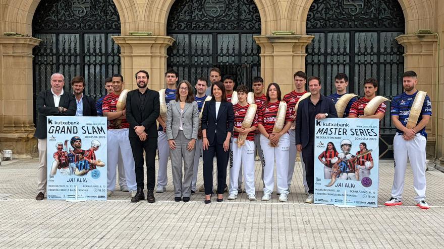 El Grand Slam de Donostia de cesta mezcla veteranía y juventud
