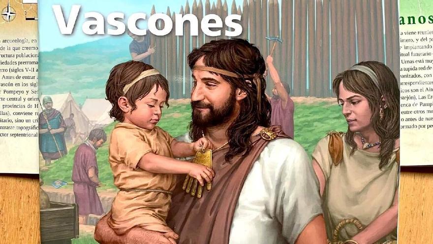 Una revista retira un número por &quot;falta de rigor&quot;: la palabra &quot;España&quot; inscrita en la Mano de Irulegi