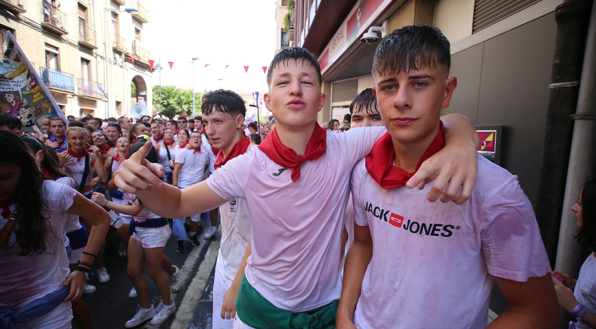 Fotos del chupinazo de Tafalla
