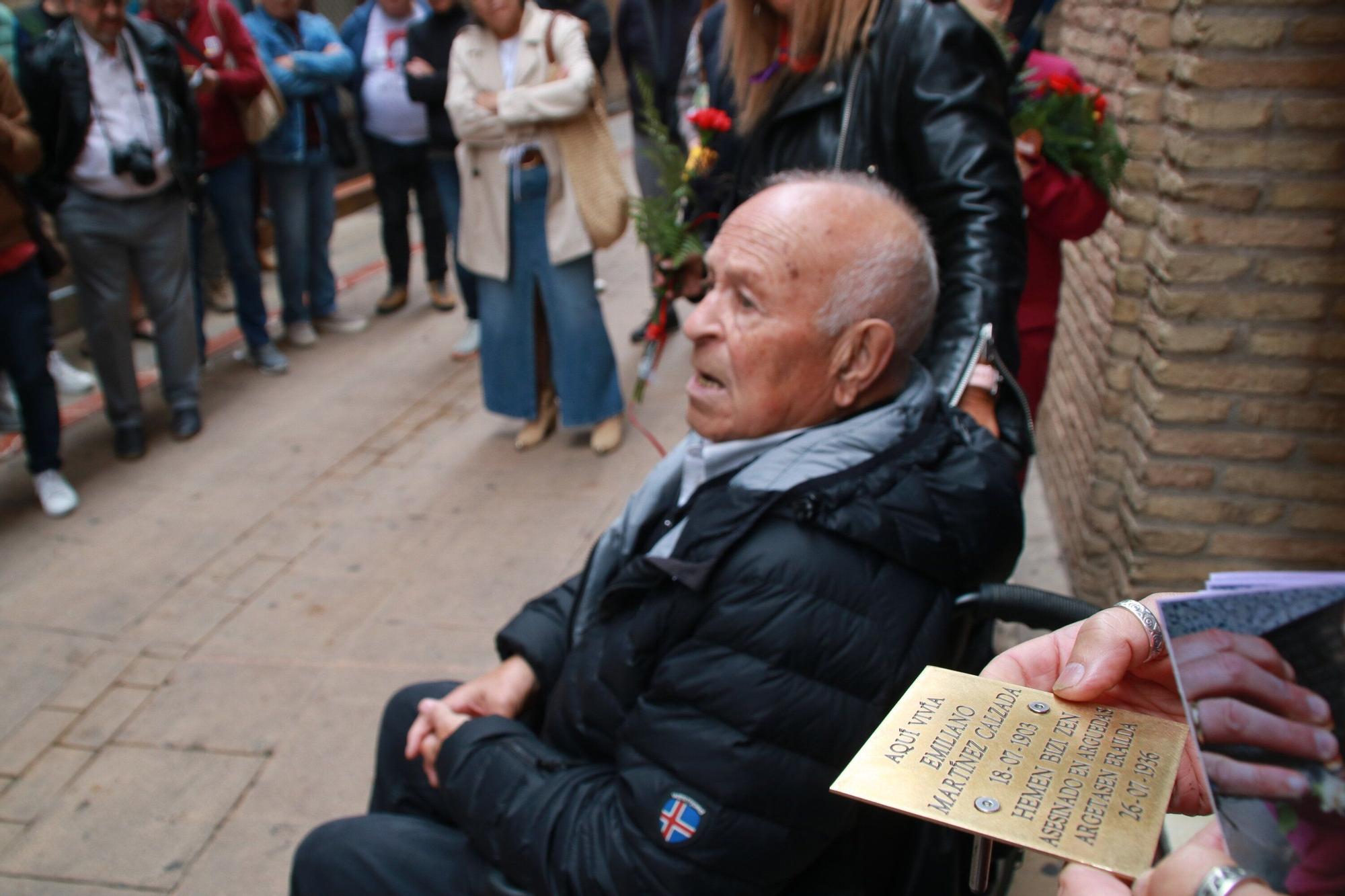 Homenaje en Corella a 7 de sus 85 vecinos asesinados en el golpe de estado de 1936