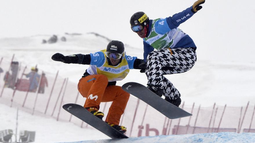 Lucas Eguibar sufre una caída en los cuartos de final de la Copa de Mundo