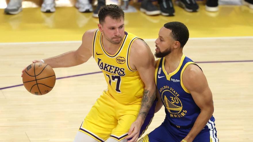 Un Doncic histórico no es suficiente para Los Lakers