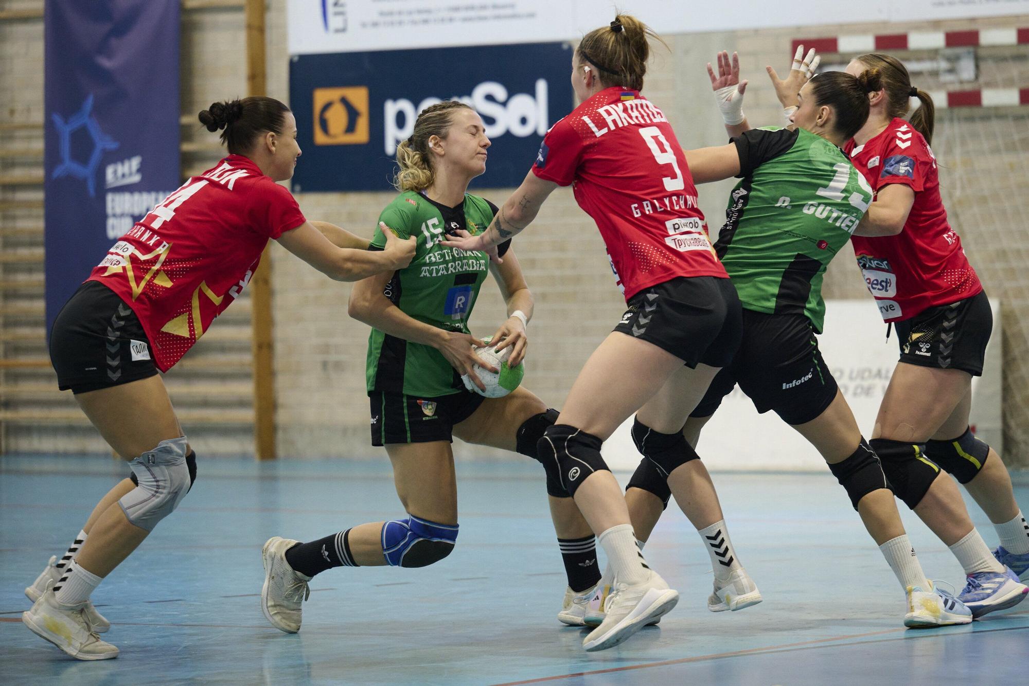 El Replasa Beti Onak gana 26-25 al HC Galychanka Lviv ucraniano en su debut en la EHF European Cup