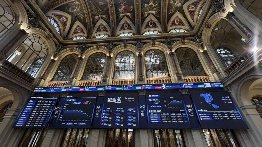 El Ibex sube un 1,24 % y firma un nuevo máximo desde 2007