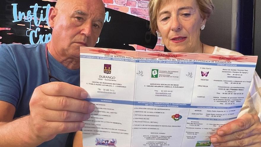 “Hemos querido diseñar un folleto con todos los servicios sociales de Durangaldea”