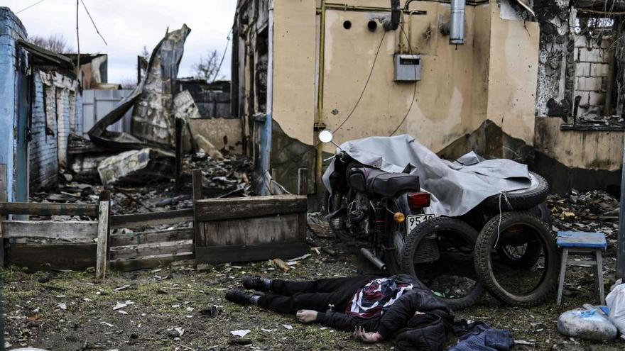 Imagen tomada en la ciudad de Bucha