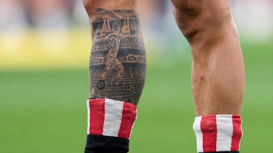 Así es el impresionante tatuaje “athleticzale” de Nico Serrano