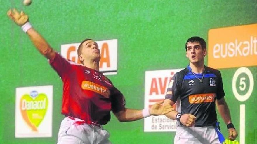 Aimar Olaizola llega a tiempo