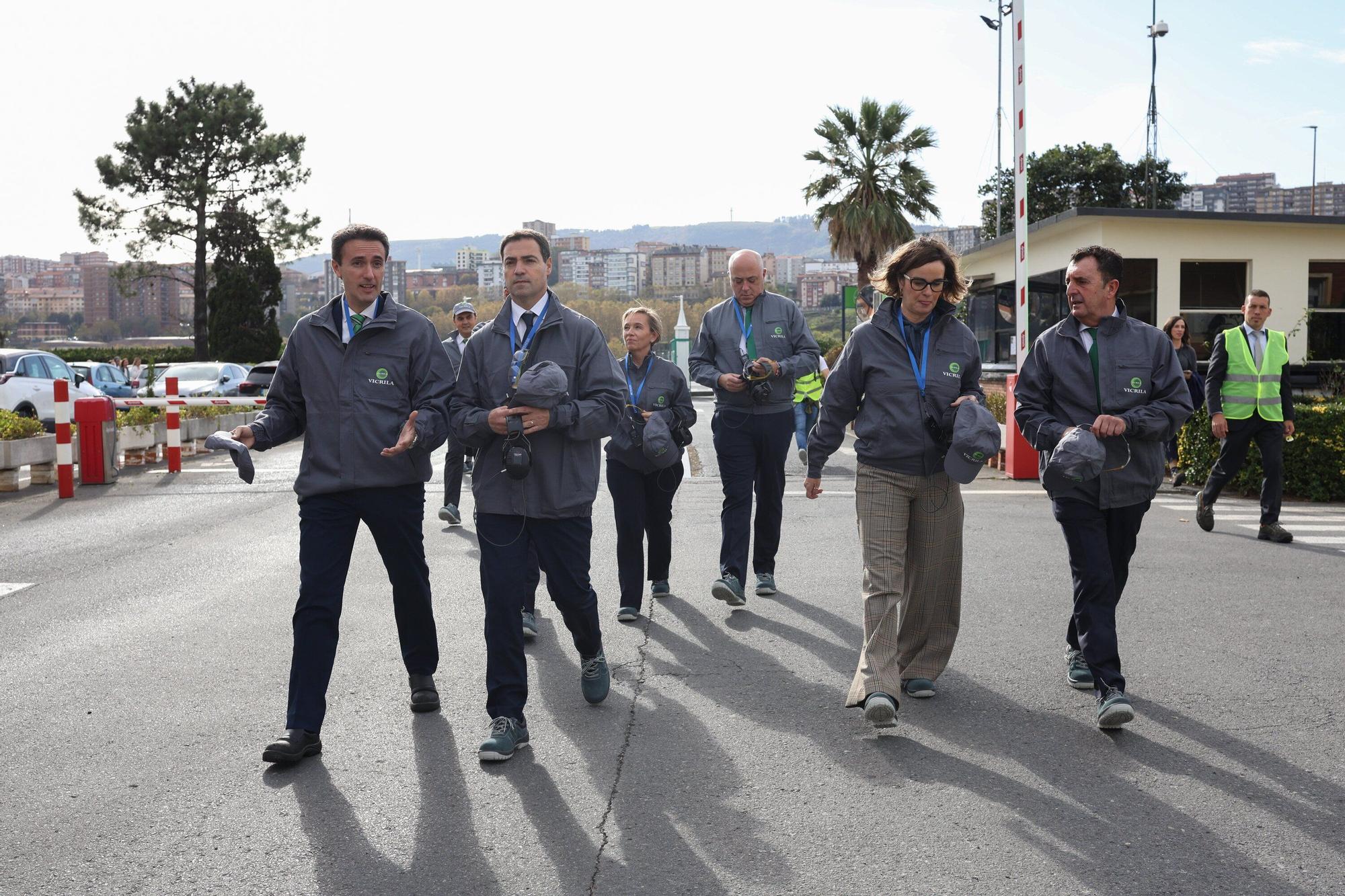 En imágenes: Pradales pone a Vicrila como &quot;ejemplo&quot; industrial que ha sabido enfrentar dificultades