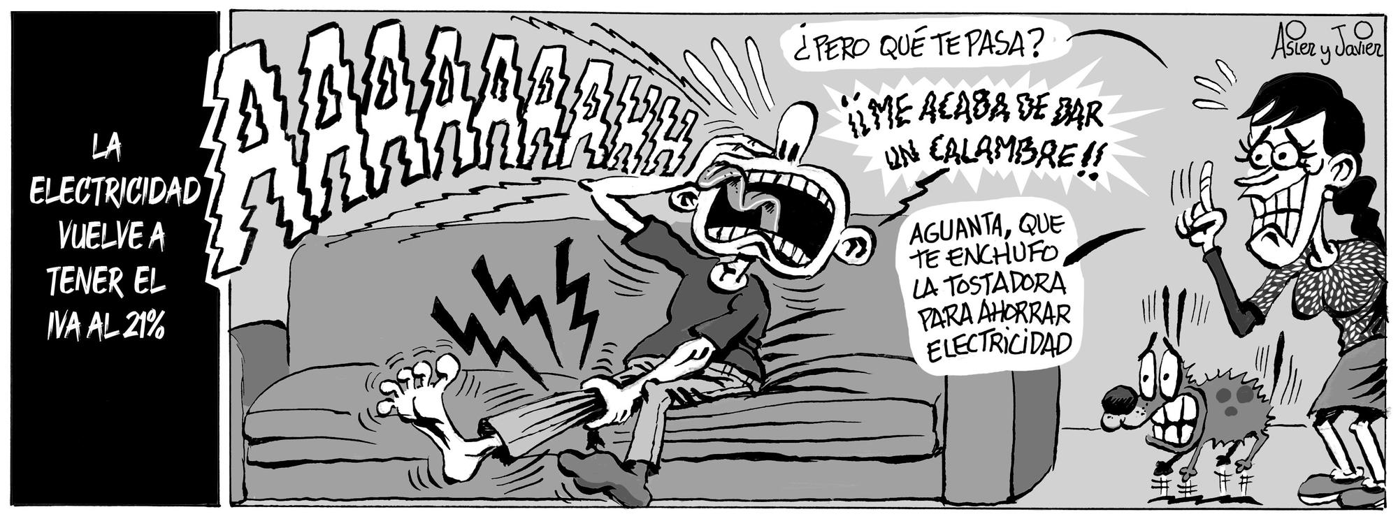 La tira de Asier y Javier del 2 de marzo