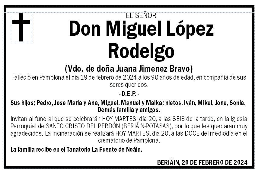 Miguel López Rodelgo