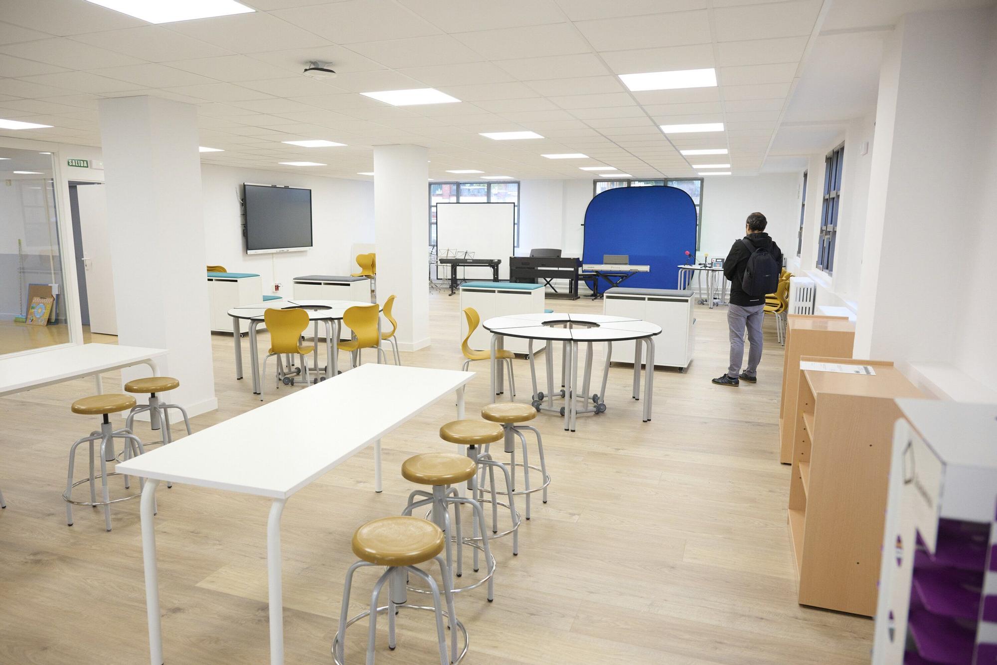 FOTOS | Visita al Aula Ikasnova