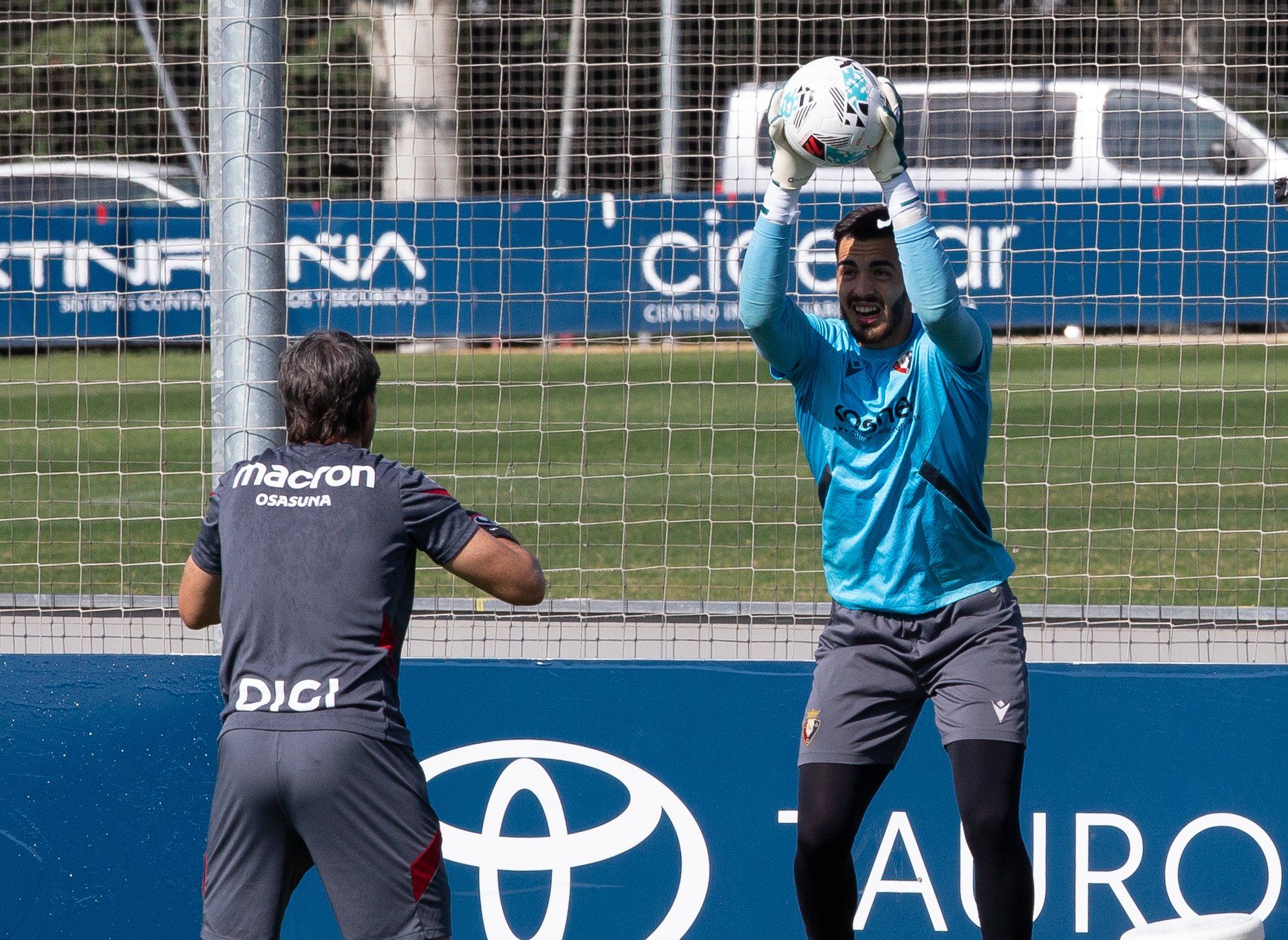 Fotos del entrenamiento de Osasuna en Tajonar del lunes 4 de agosto