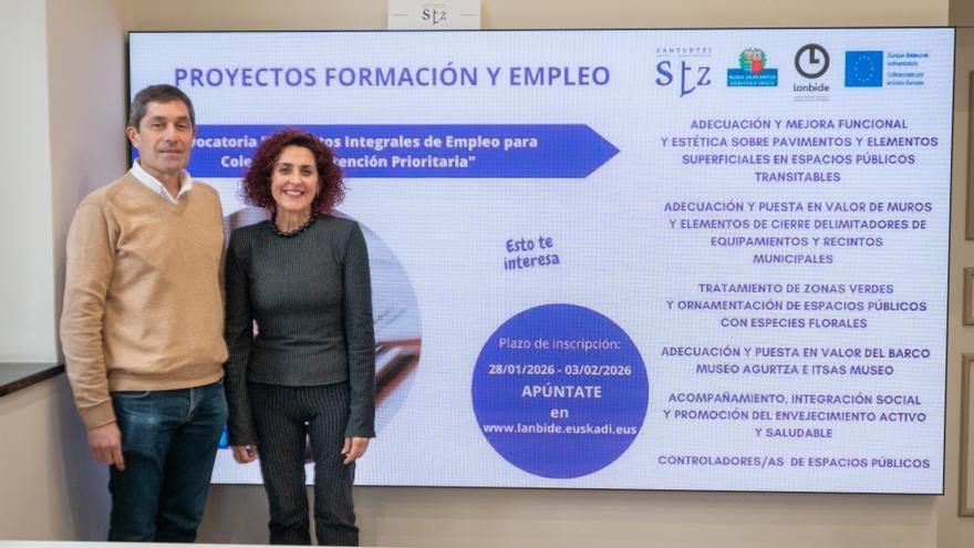 Santurtzi guiará a 60 vecinos en la búsqueda de empleo