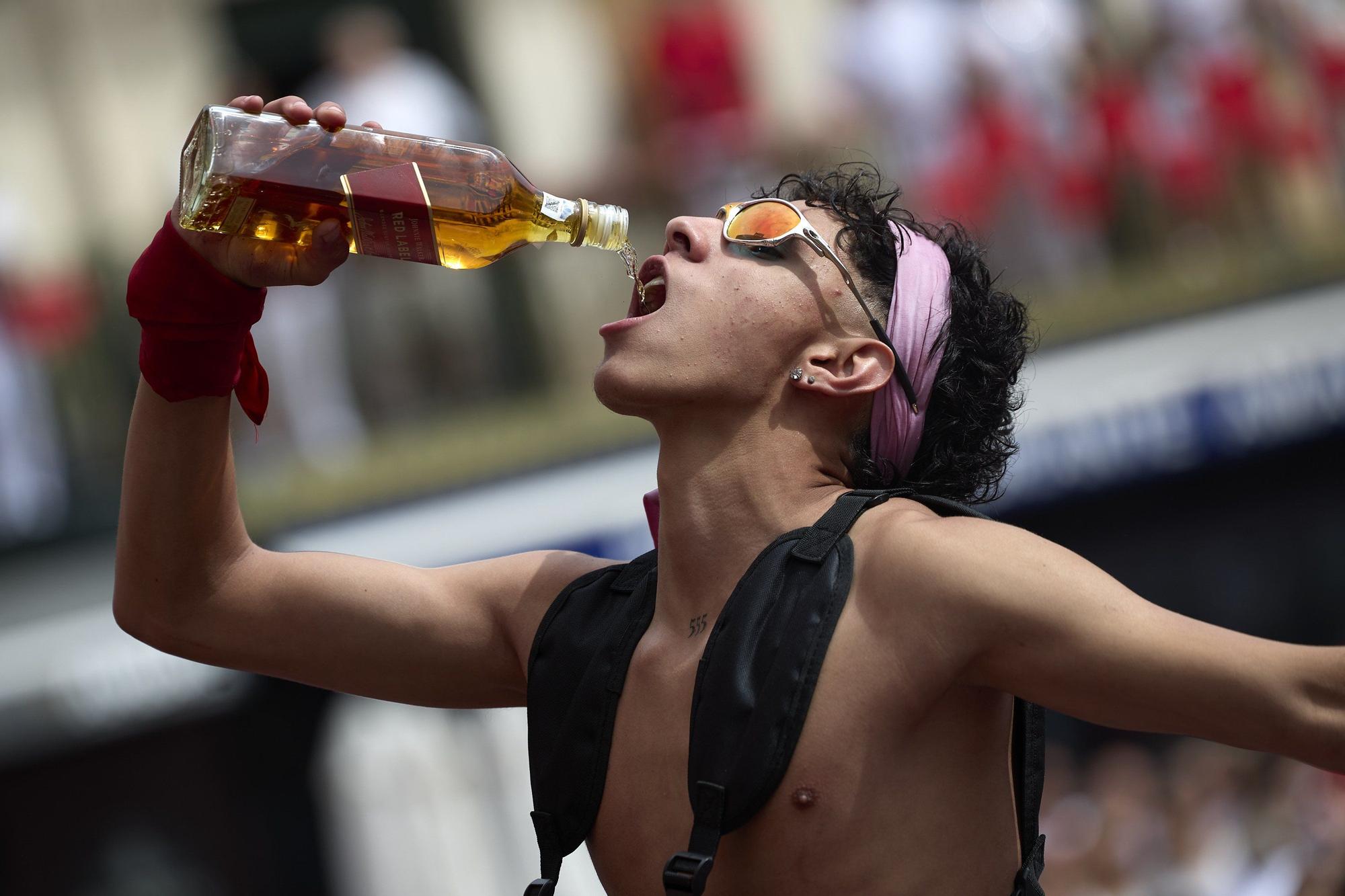 Fotos del cohete de las fiestas de Tudela 2025