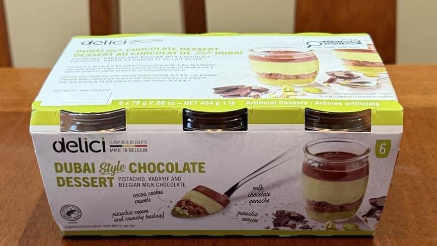 Alertan de la posible presencia de nueces y anacardos no incluidos en el etiquetado de un postre de Delici