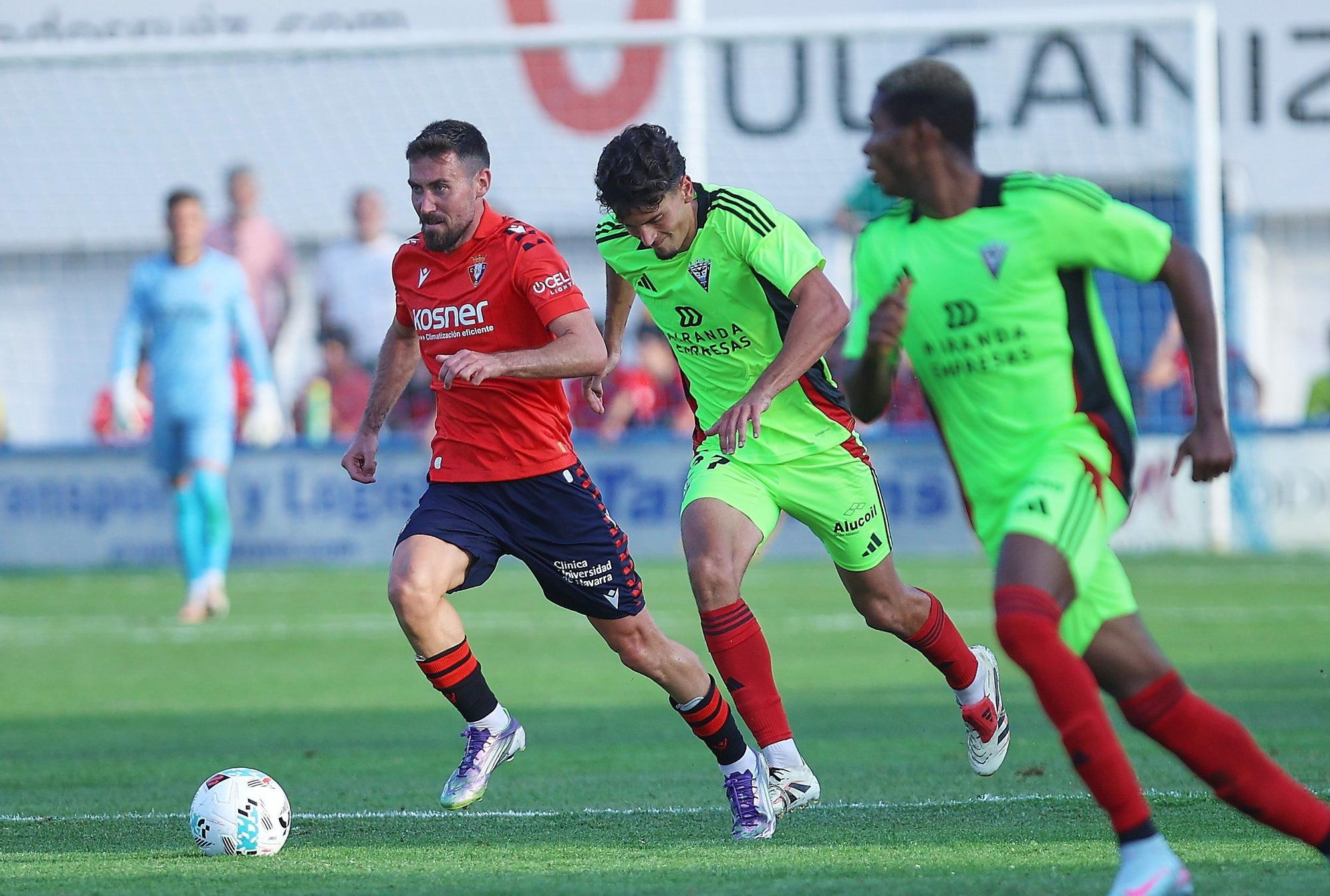 Osasuna logra en Tafalla su primer triunfo de pretemporada