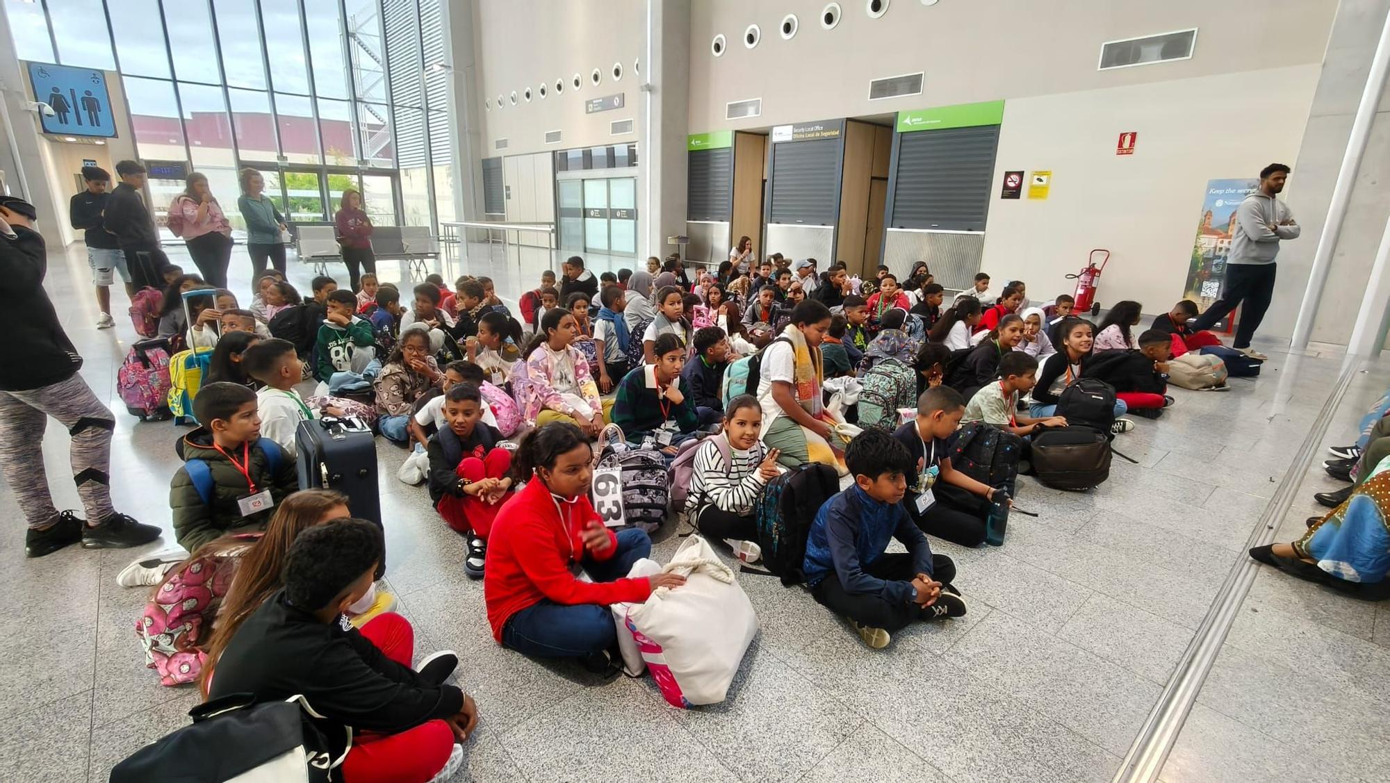Los niños saharauis que han pasado el verano en Navarra están de vuelta a Tinduf