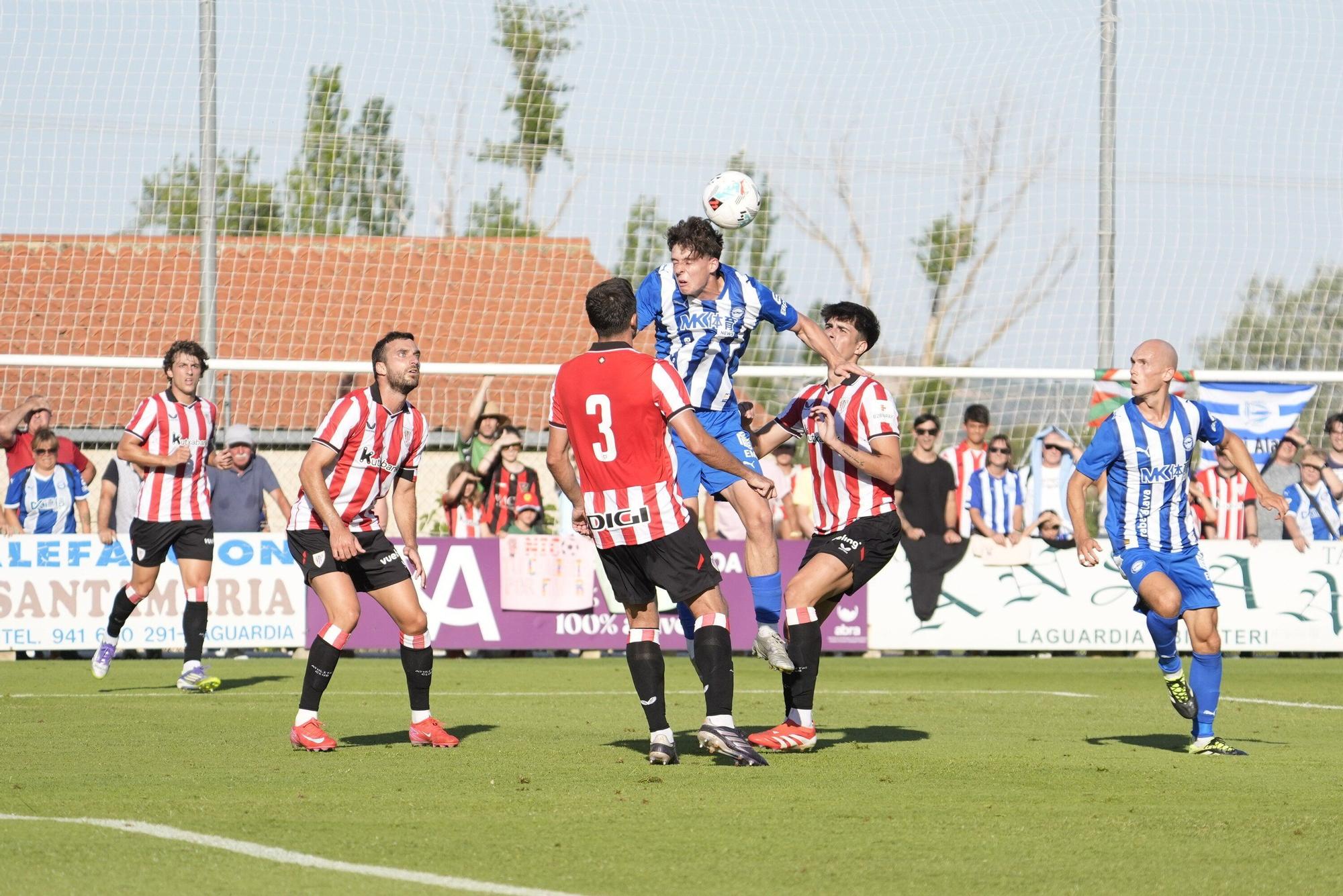 El Alavés-Athletic de pretemporada, en imágenes