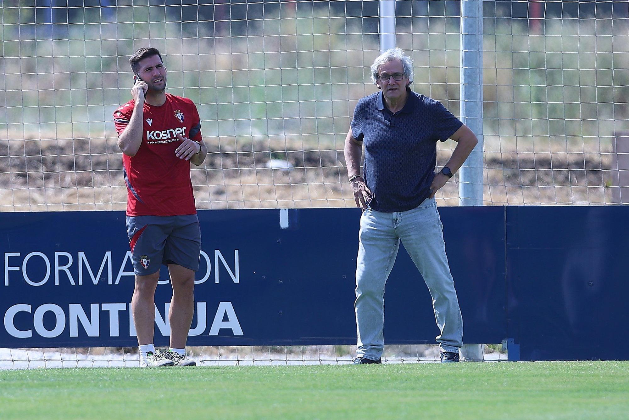 Entrenamiento de Osasuna (18/07/2025)