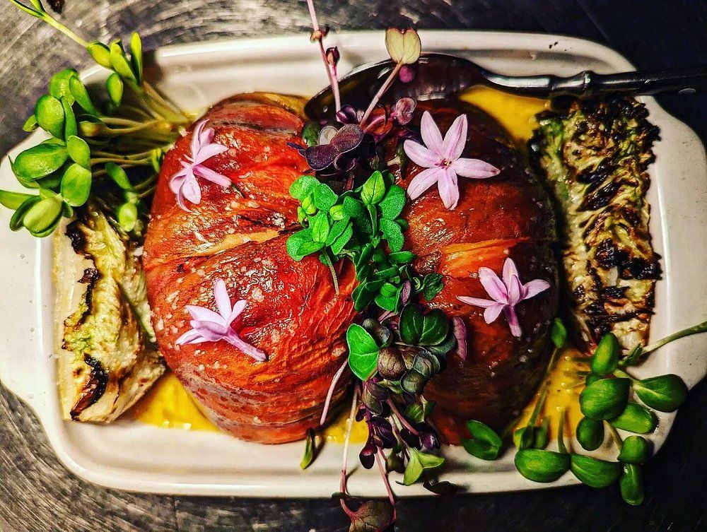 Tomate al kamado de Sugarra