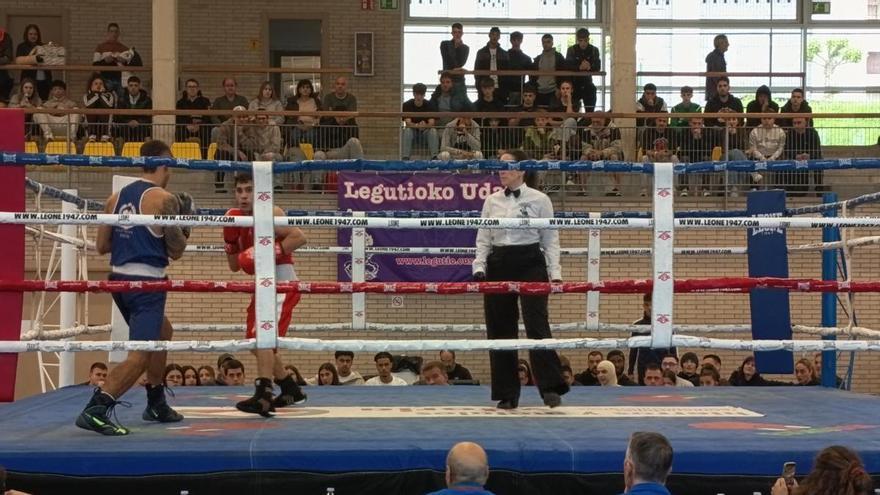 Fiesta del boxeo en Legutio