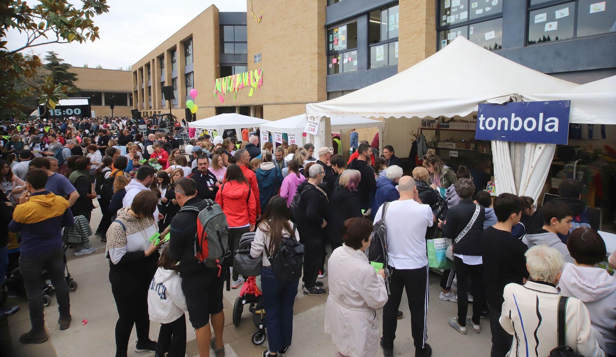 Fotos: Nafarroa Oinez 2025 en la ikastola Paz de Ziganda de Villava - Atarrabia