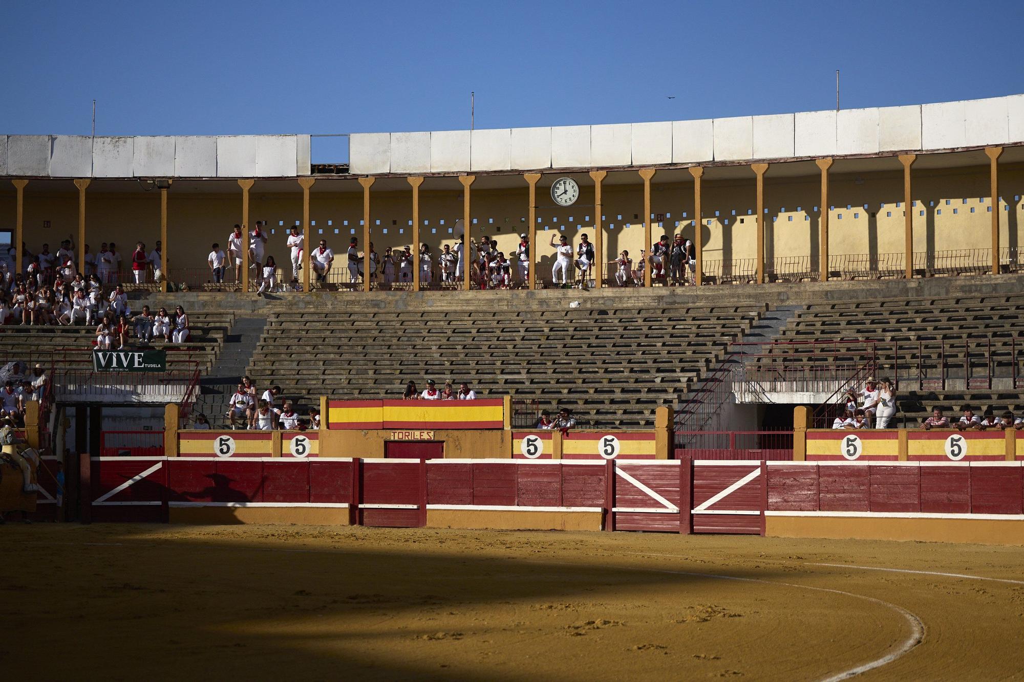 Fotos de la corrida de toros en Tudela con toros de Garzón Valdenebro