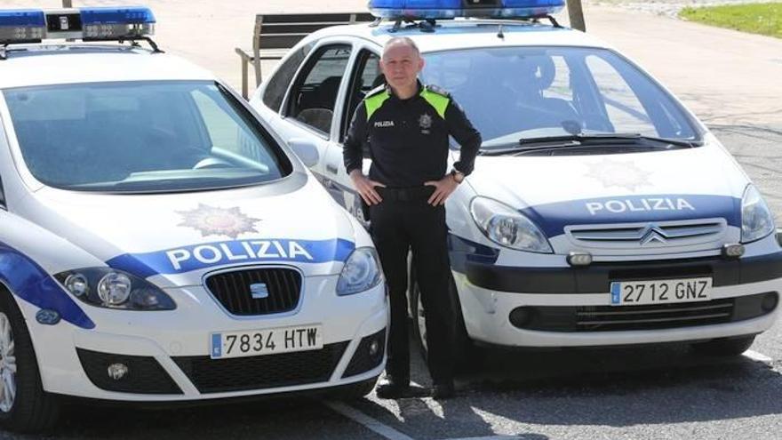 El jefe de la Policía Local de Leioa, Ricardo Egiguren.