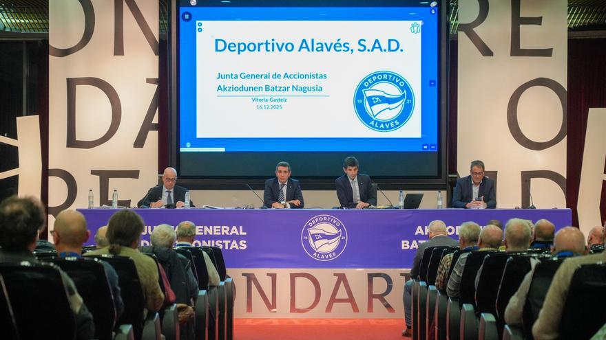 El Alavés aprueba sus cuentas en un mero trámite