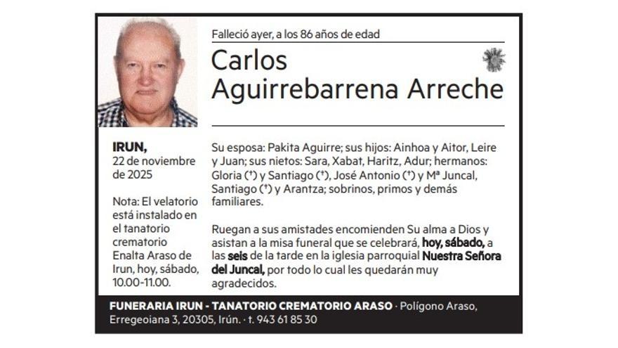 Carlos Aguirrebarrena Arreche