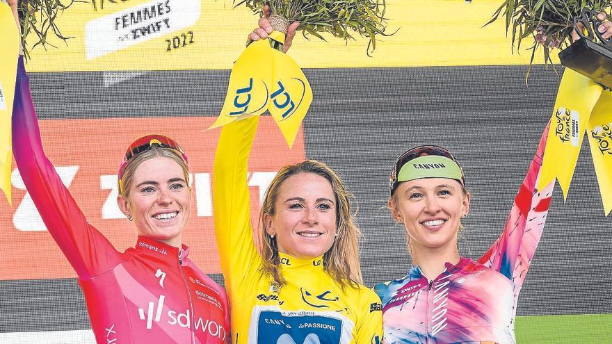 Van Vleuten remata su triunfo en el Tour