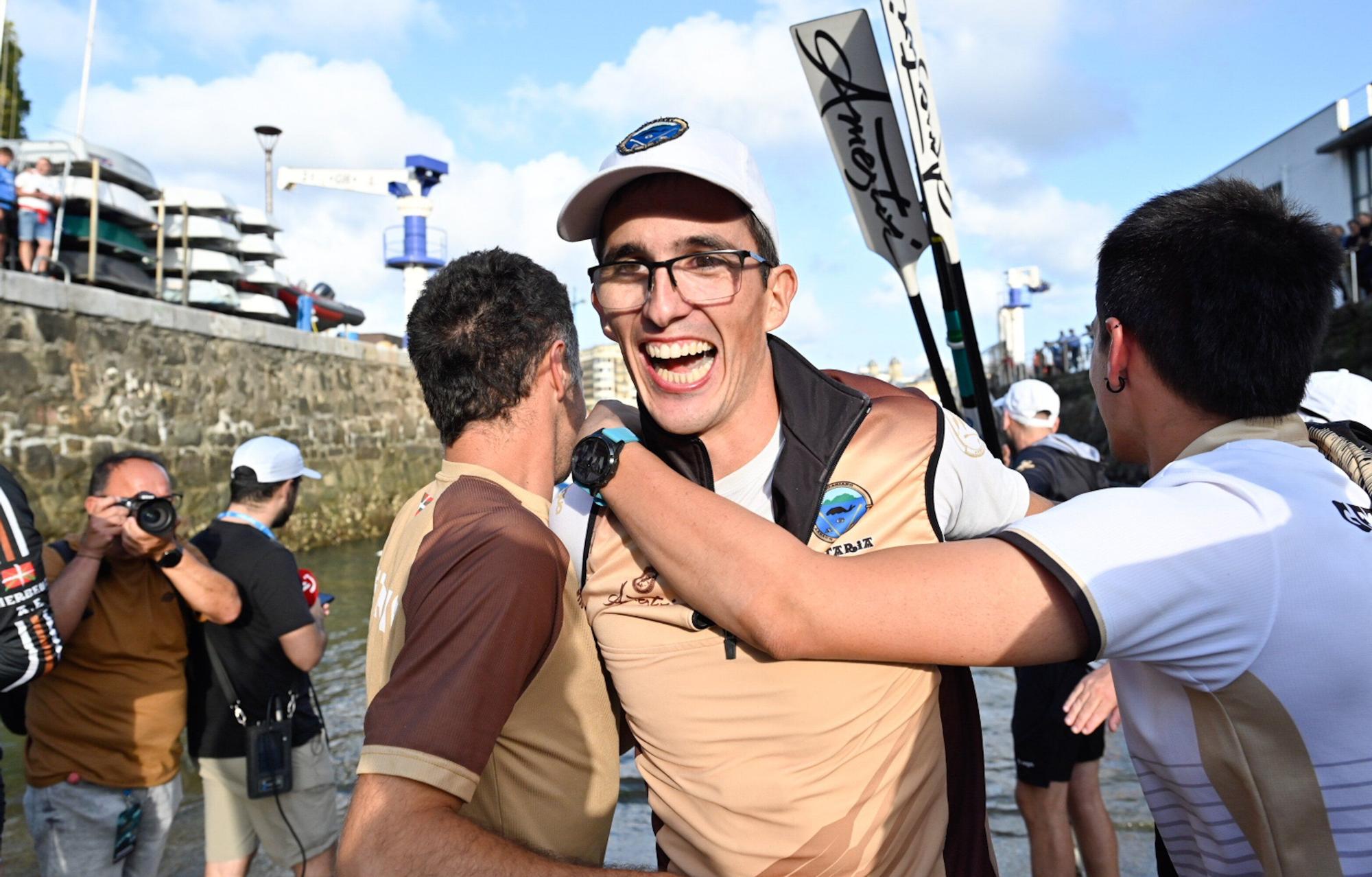En imágenes: regata clasificatoria para la Bandera de La Concha