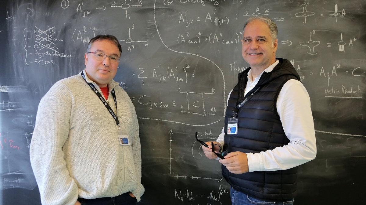Roman Orus y Enrique Lizaso, cofundadores de Multiverse Computing.