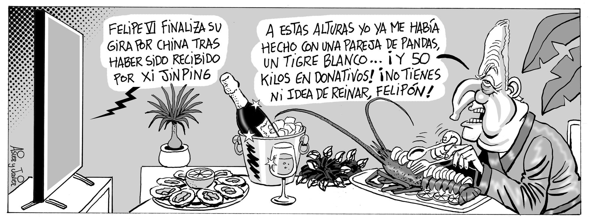 La tira de Asier y Javier del jueves 13 de noviembre de 2025