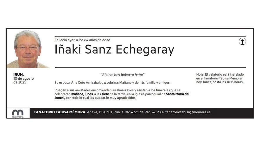 Iñaki Sanz Echegaray