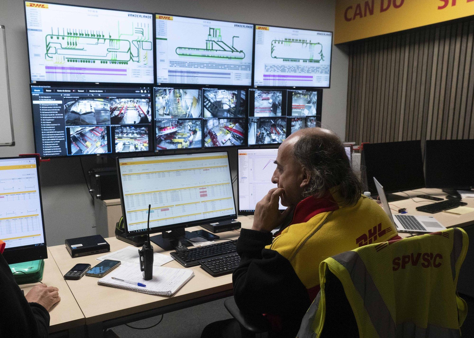 Reportaje sobre la actividad de DHL en Foronda